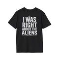 I Was Right About The Aliens T-Shirt – UAP 2026 Graphic Tee